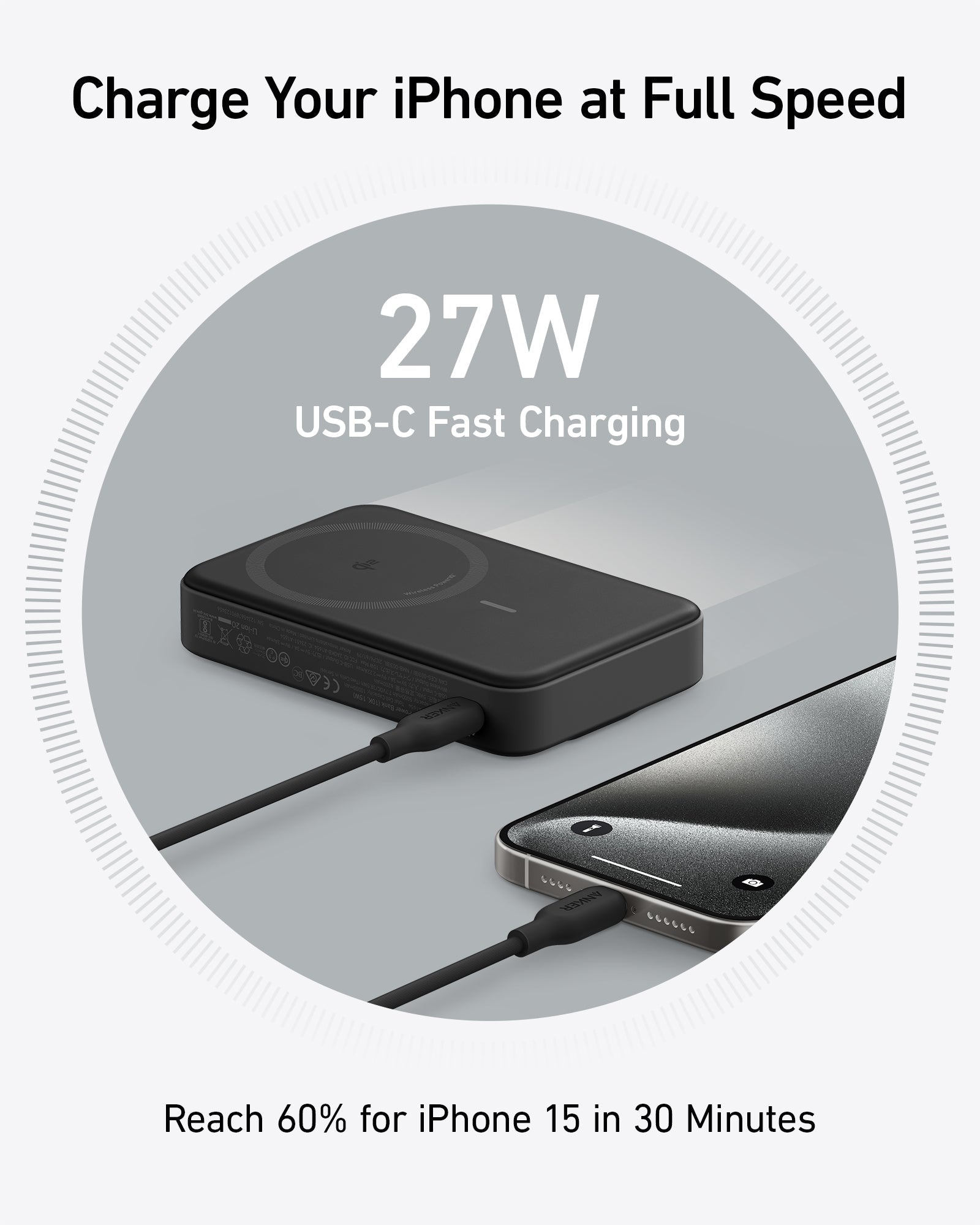 Refurbished MagGo Power Bank (10K) U4