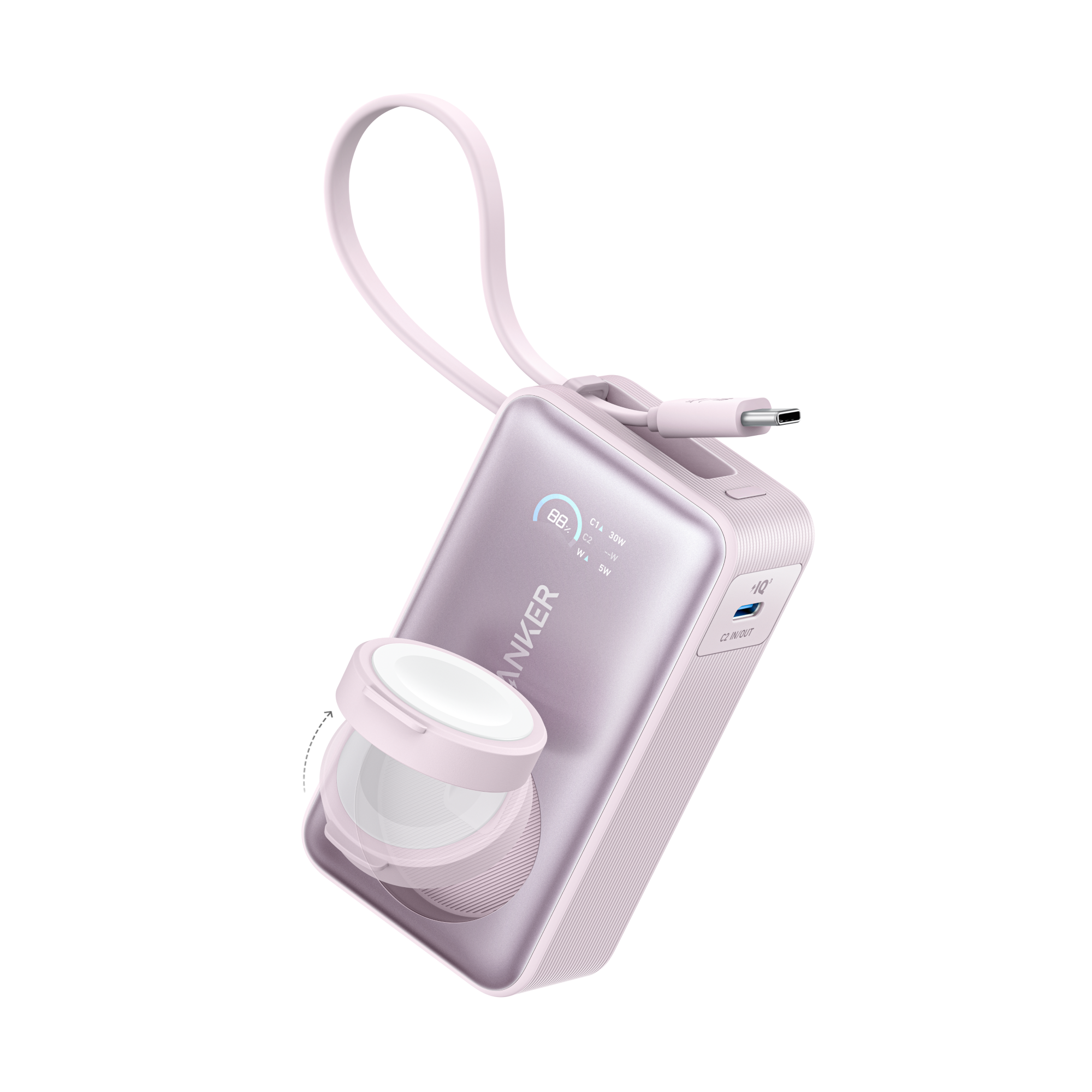MagGo Power Bank (10K, 35W, For Apple Watch) H1