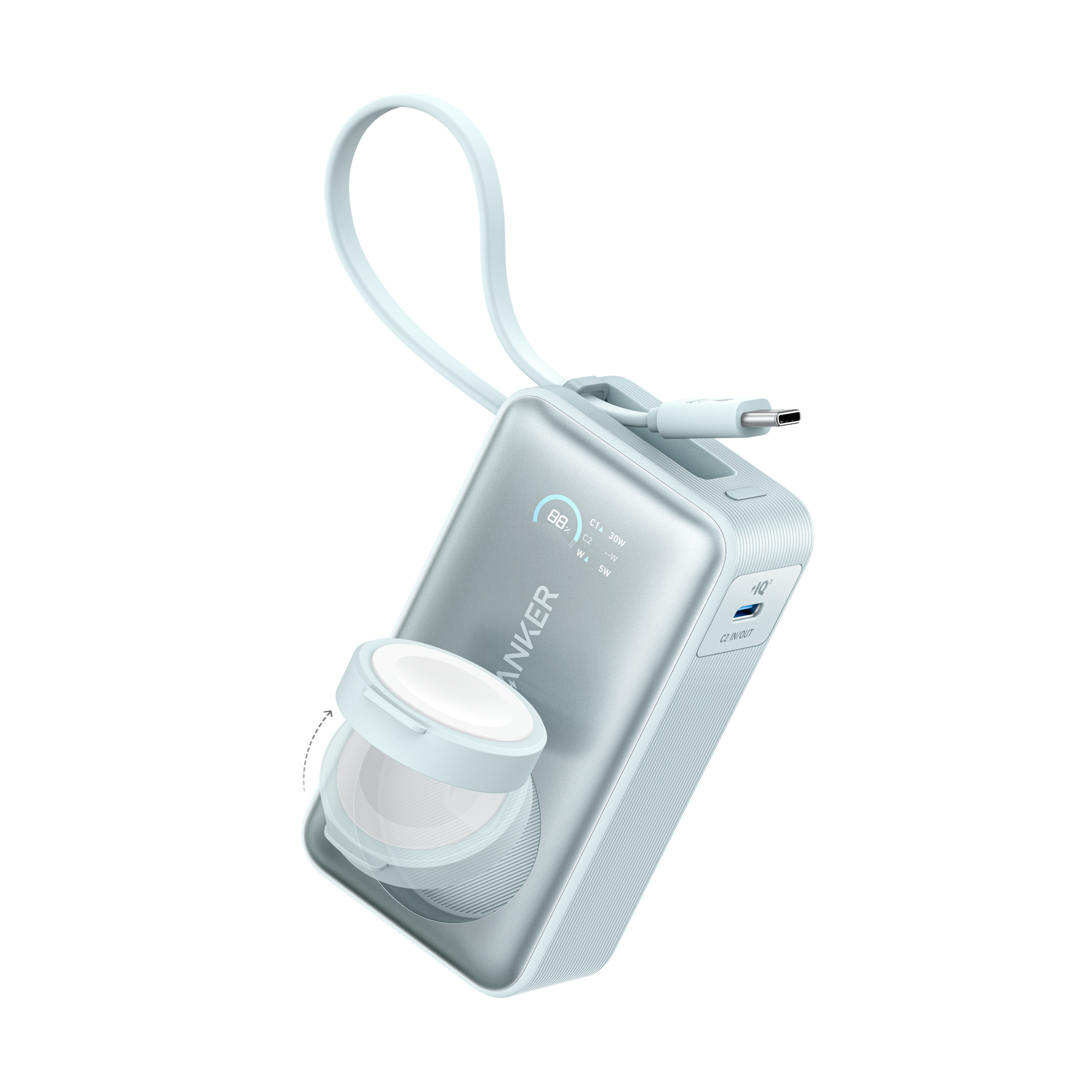 MagGo Power Bank (10K, 35W, For Apple Watch) H1