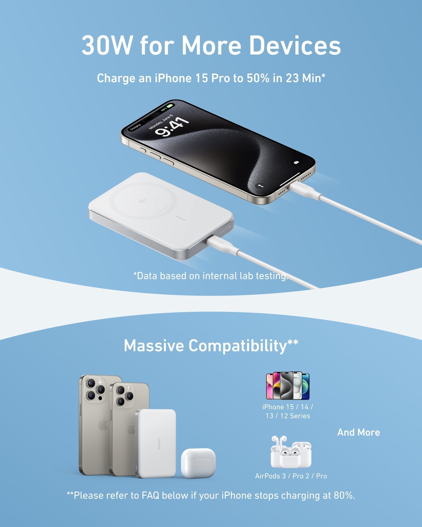 MagGo Power Bank (10K, Slim) | Customizable Z1