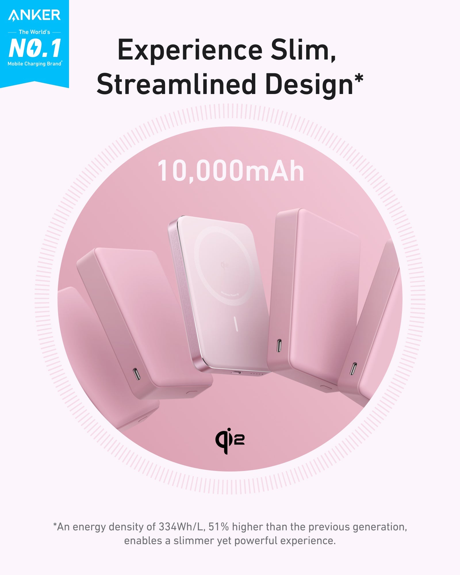 MagGo Power Bank (10K, Slim) H8