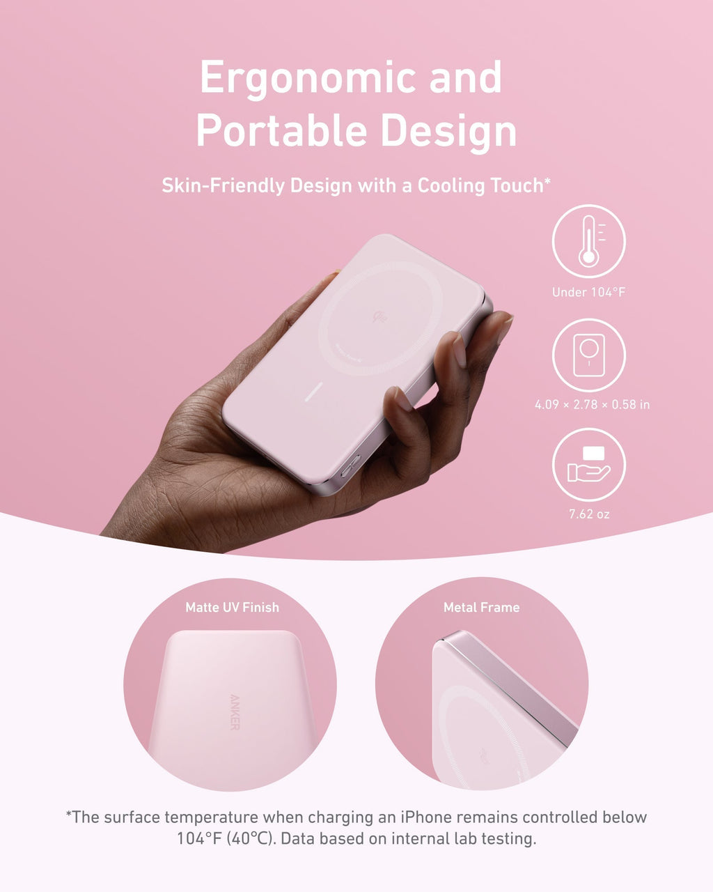 MagGo Power Bank (10K, Slim) | Customizable Z1
