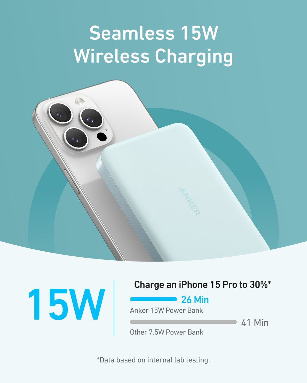 MagGo Power Bank (10K, Slim) | Customizable Z1