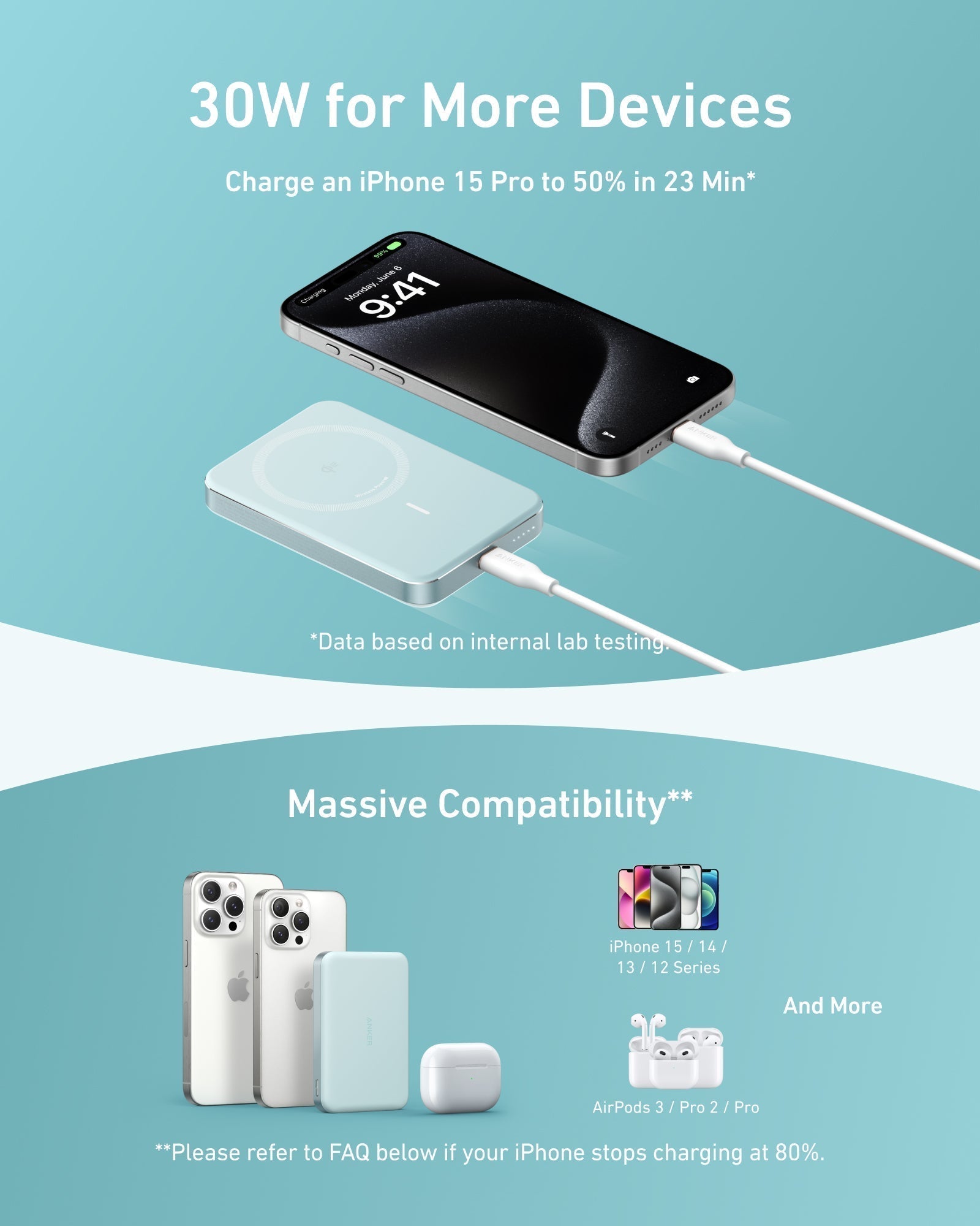 MagGo Power Bank (10K, Slim) | Customizable Z1