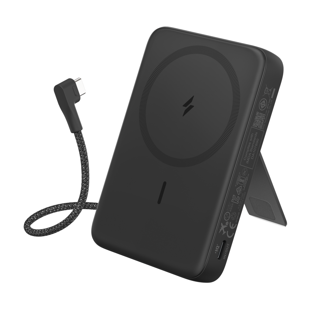 Zolo Magnetic Power Bank (10K, 30W, Built-in USB-C Cable) F3