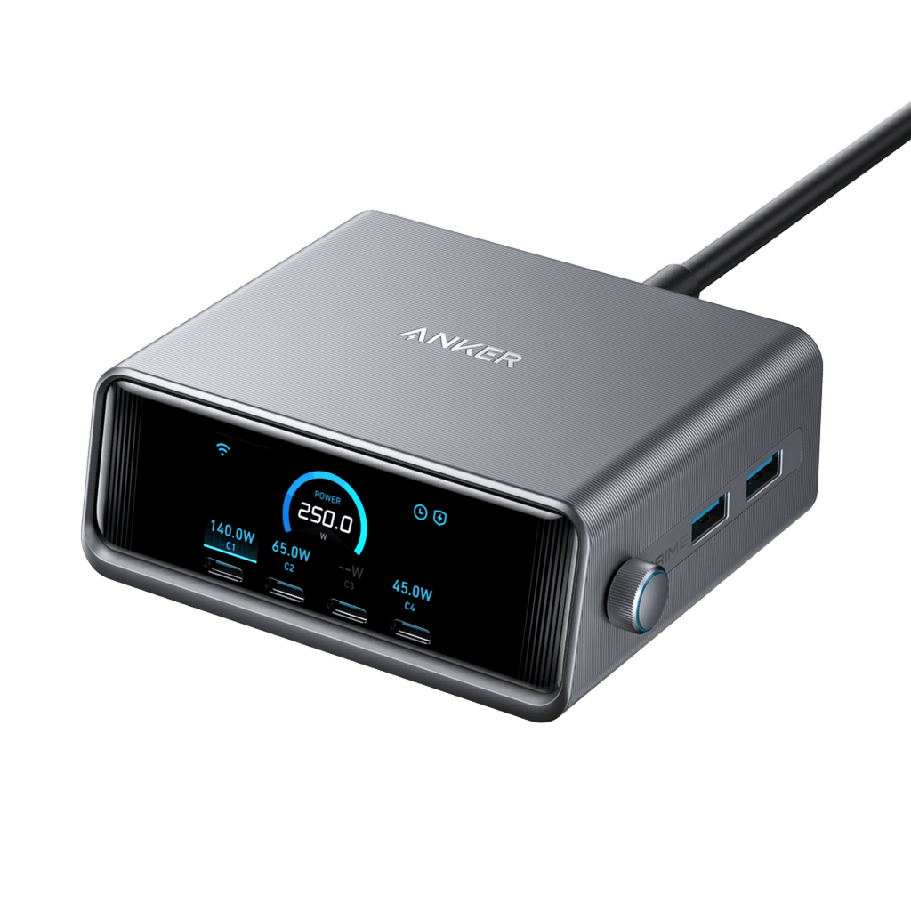 Prime Charger (250W, 6 Ports, GaNPrime) M1