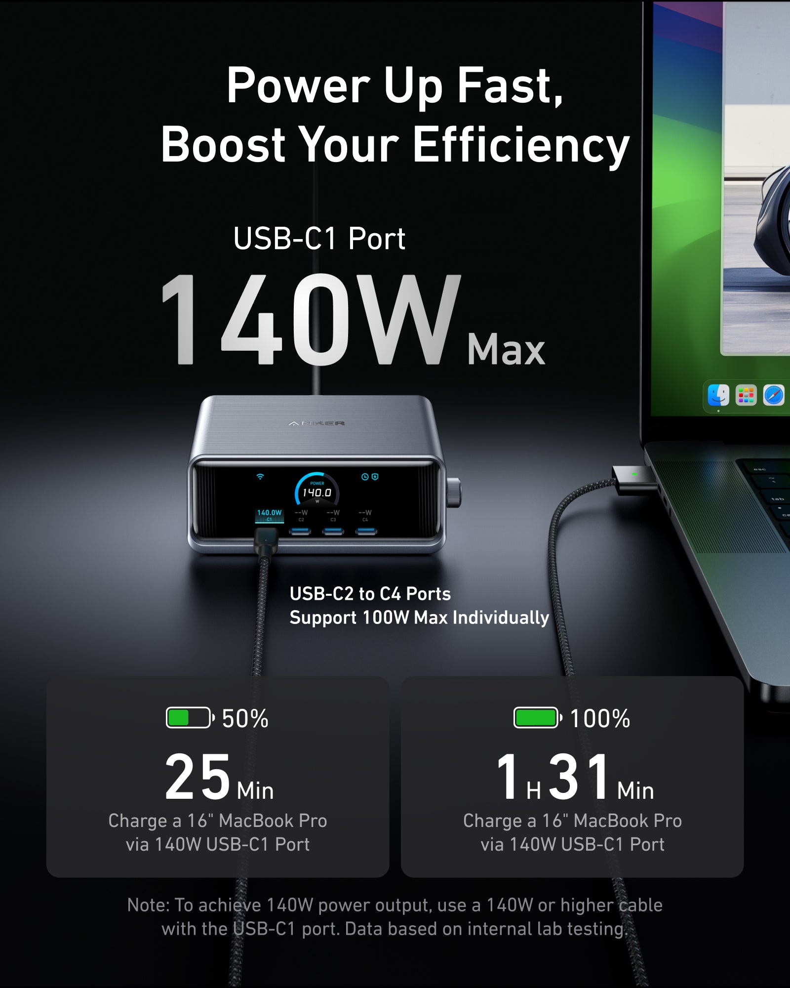 Prime Charger (250W, 6 Ports, GaNPrime) and Charging Station (8-in-1, 240W) N0