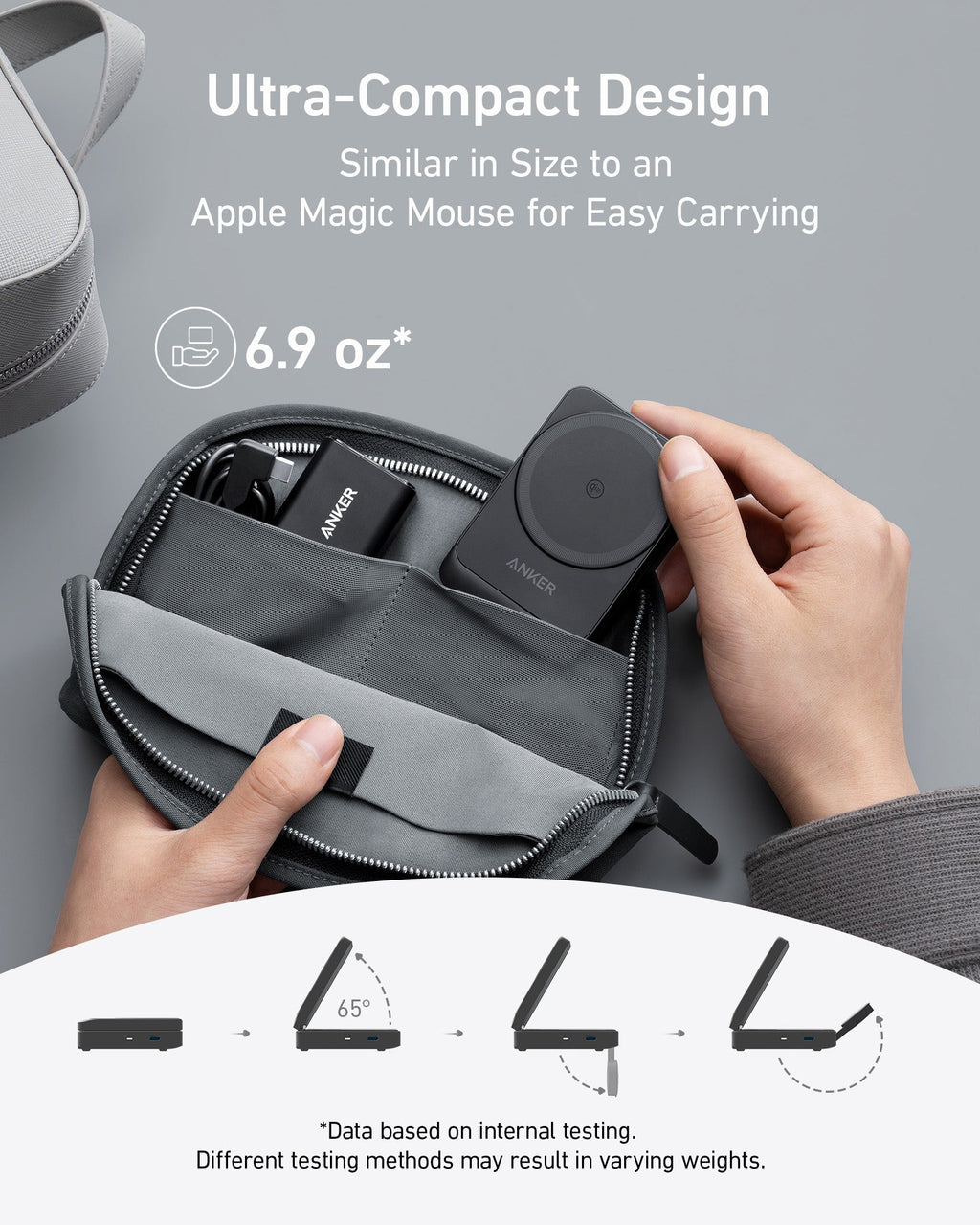 Refurbished MagGo Wireless Charging Station (Foldable 3-in-1) X2