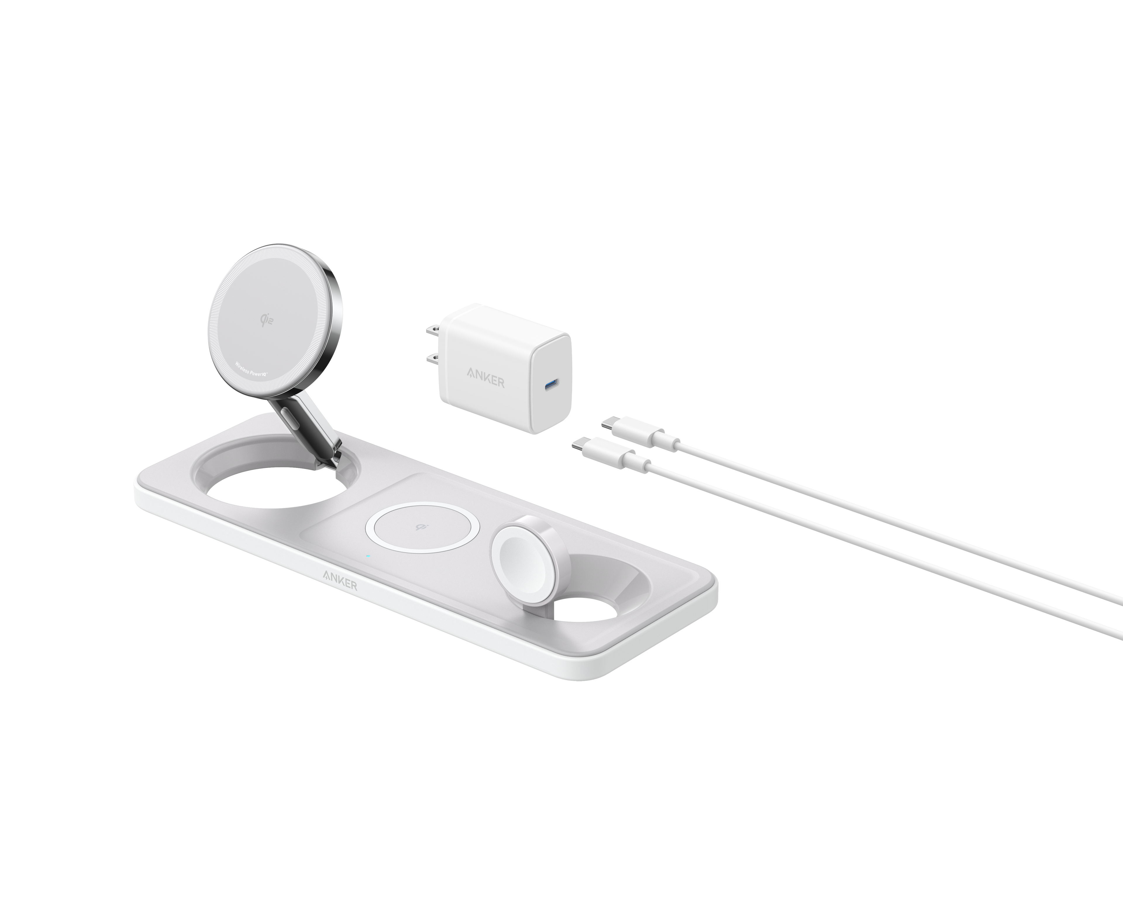 Refurbished MagGo Wireless Charging Station (3-in-1 Pad) F2