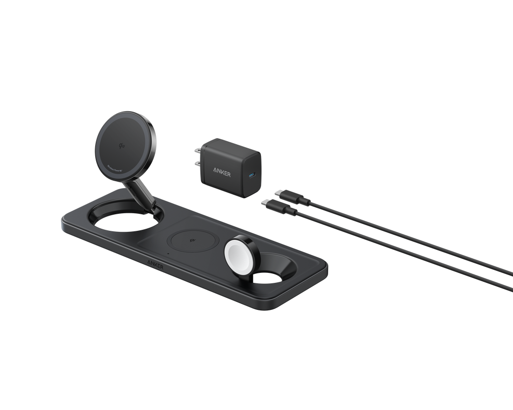 Refurbished MagGo Wireless Charging Station (3-in-1 Pad) F2