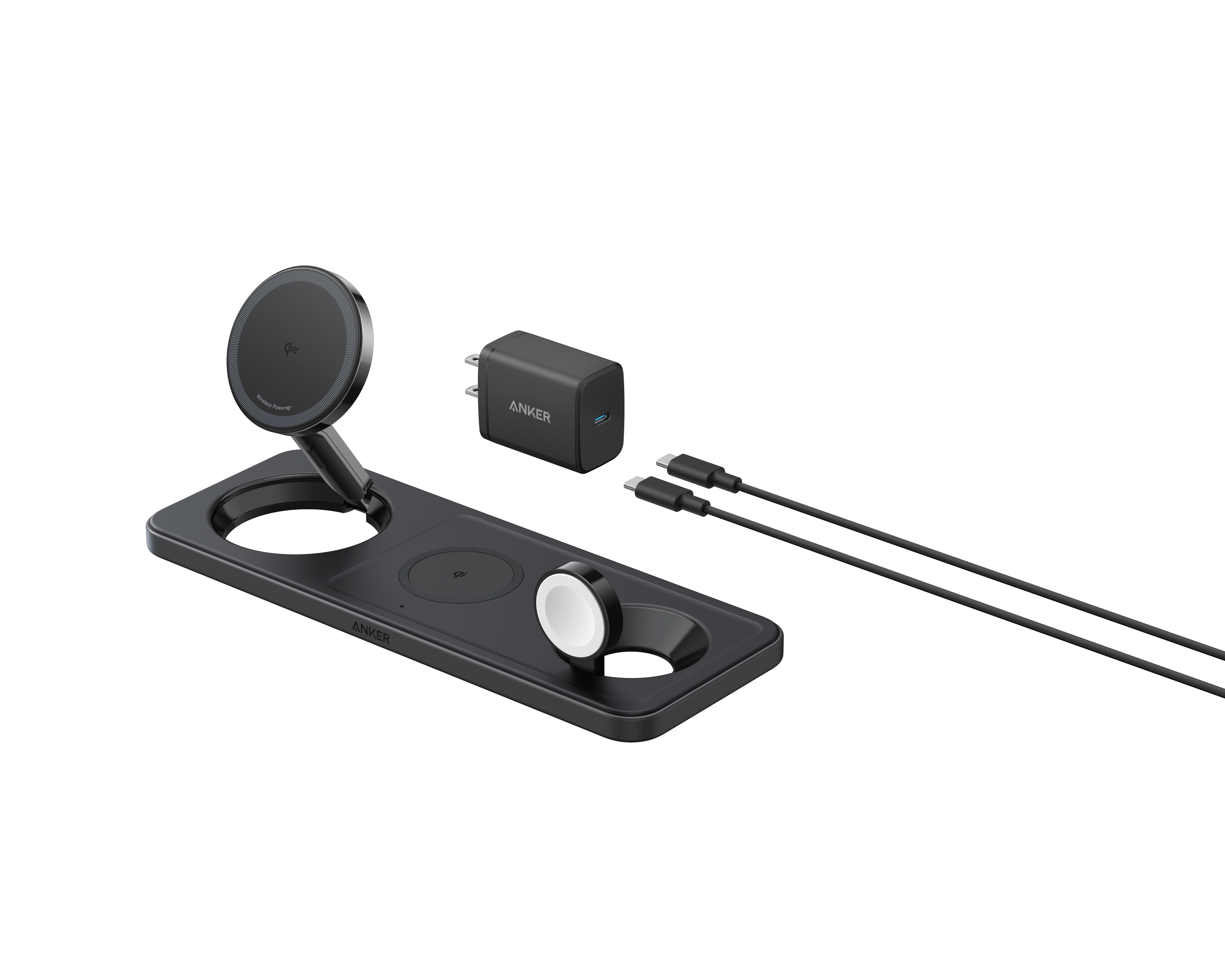 Refurbished MagGo Wireless Charging Station (3-in-1 Pad) F2