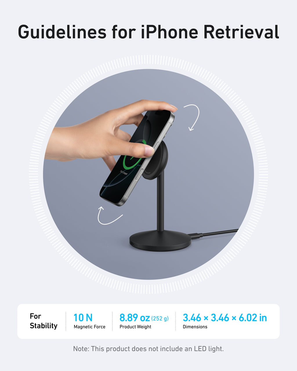 MagGo Wireless Charger (Stand) H4