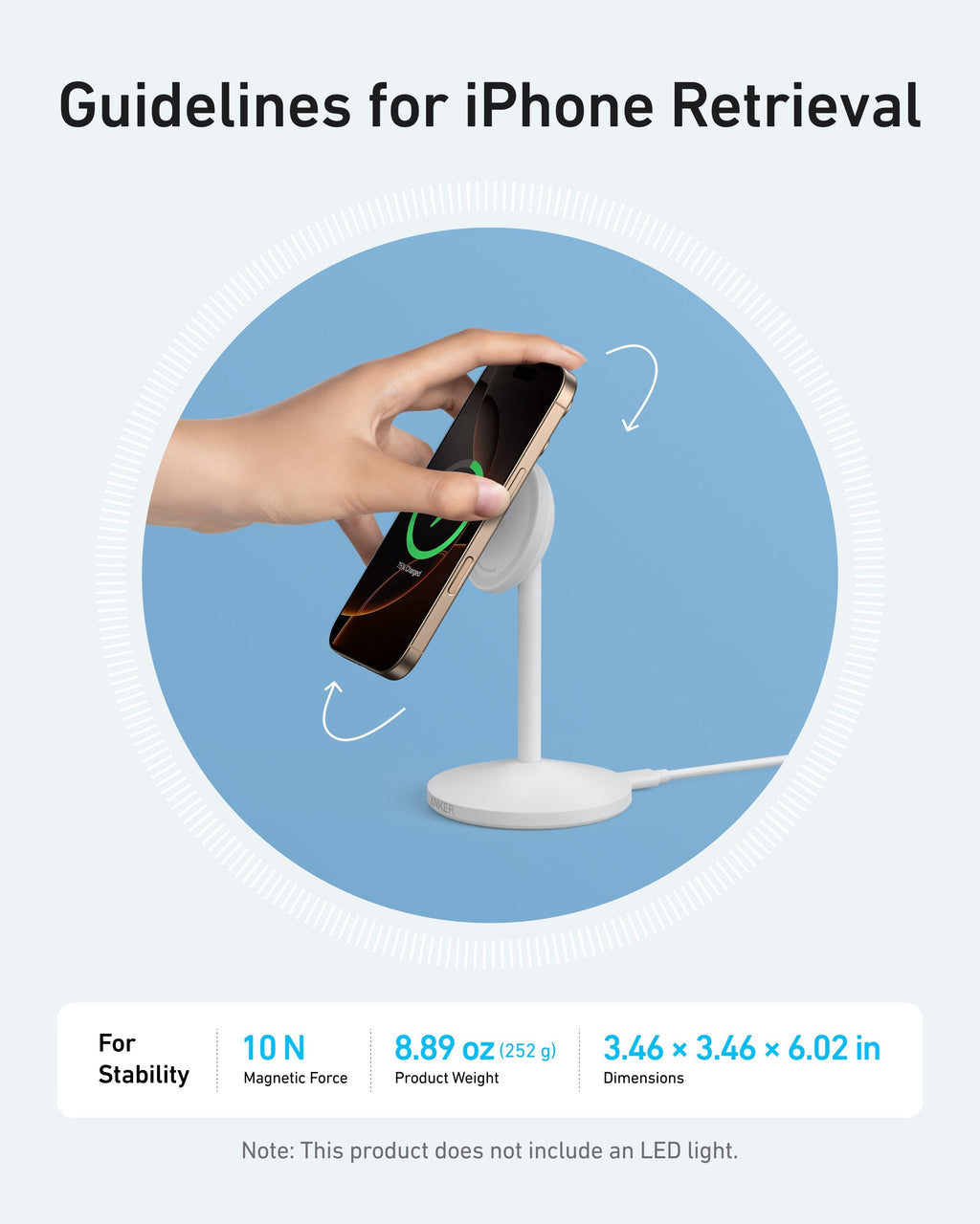 MagGo Wireless Charger (Stand) H4