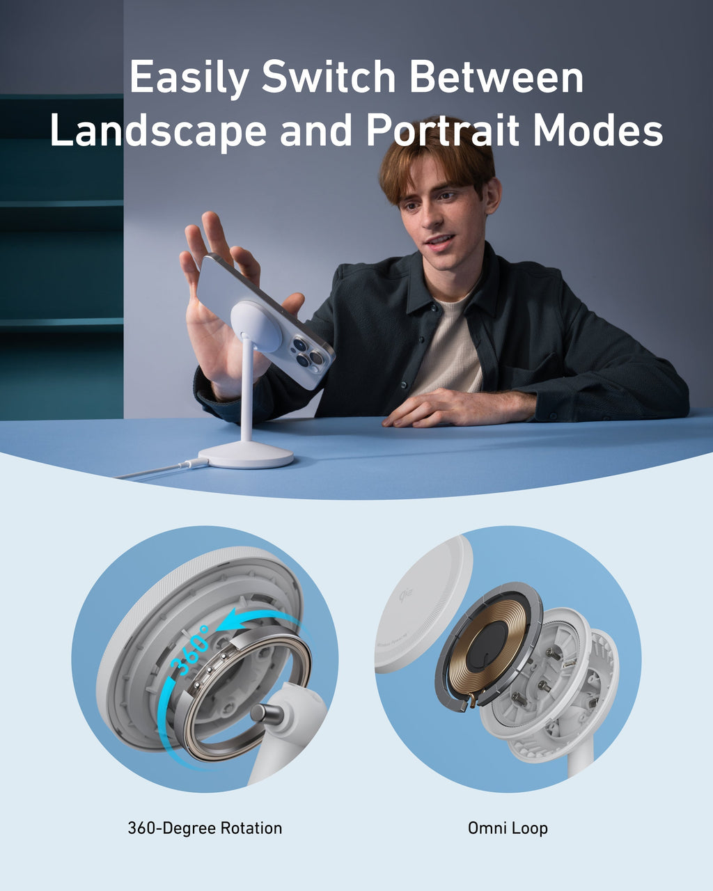 MagGo Wireless Charger (Stand) H4