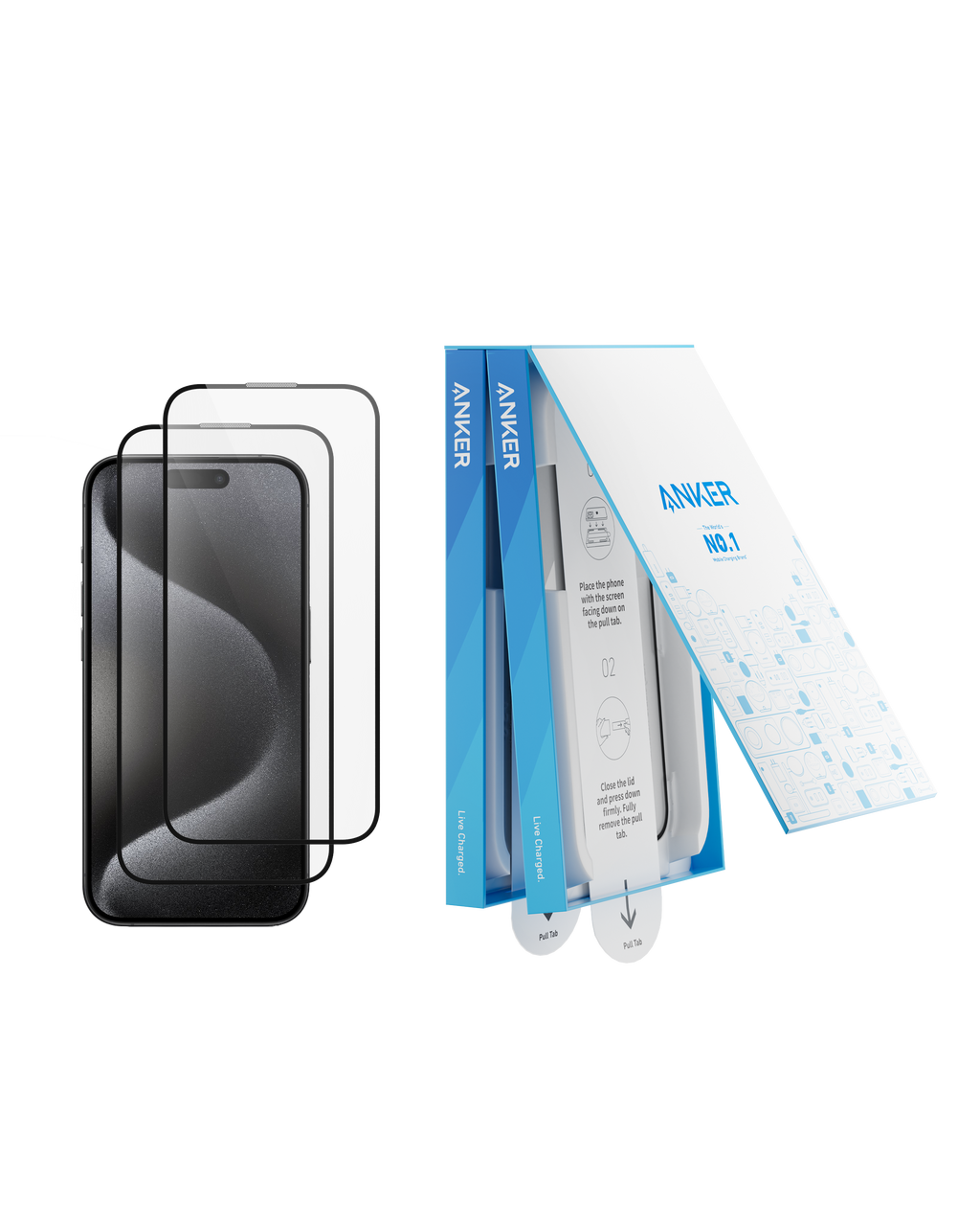 Screen Protector Kit (HD, 2-Pack) D3