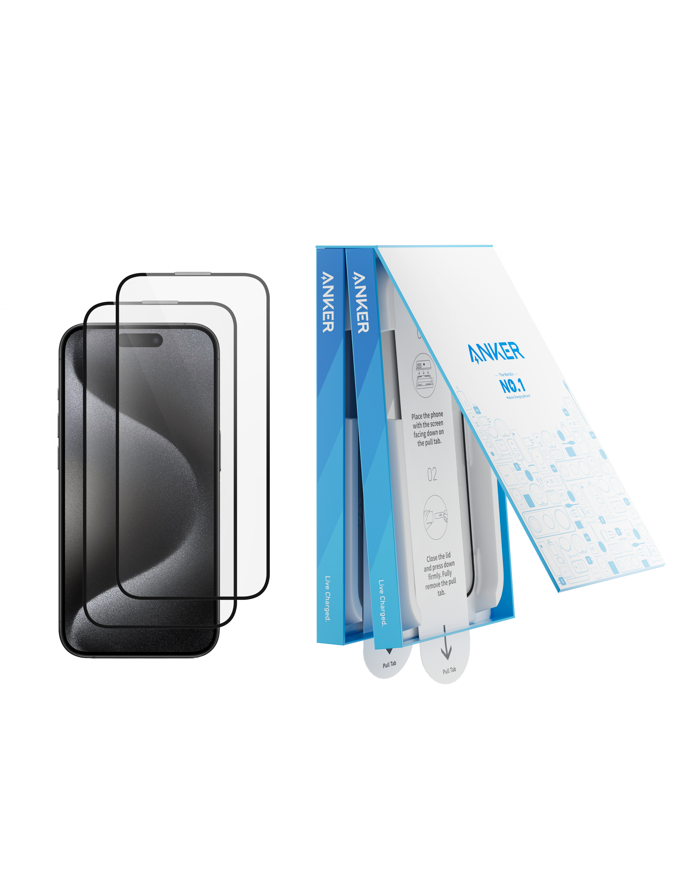 Screen Protector Kit (HD, 2-Pack) D3