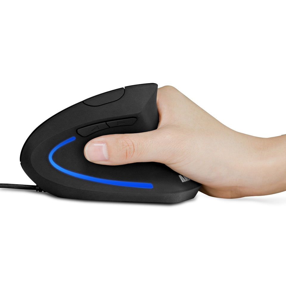 Refurbished Ergonomic Optical USB Wired Vertical Mouse J6