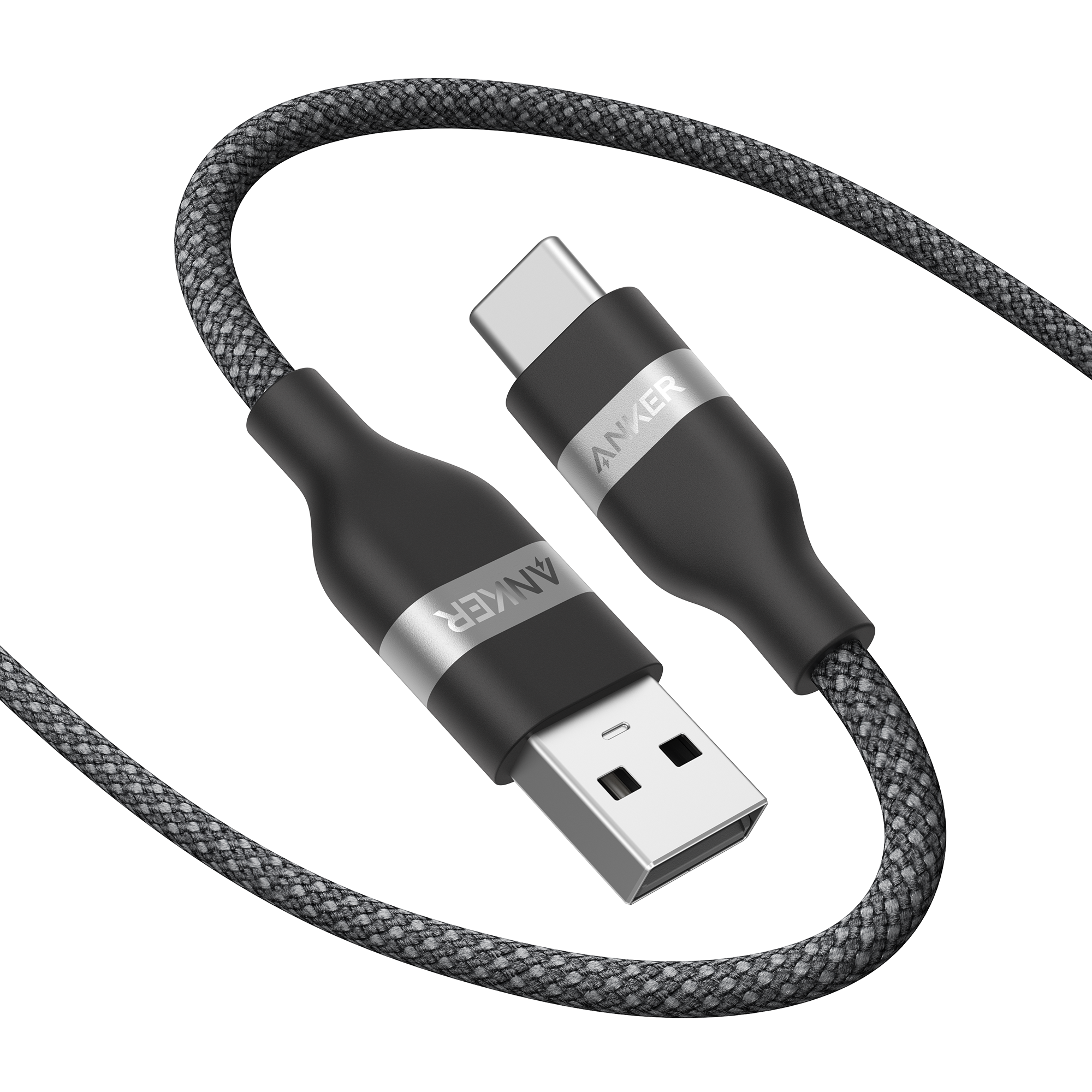USB-A to USB-C Cable (3 ft / 6 ft, Upcycled-Braided) H0