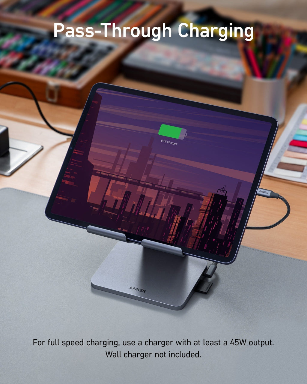 551 USB-C Hub (8-in-1, Tablet Stand) E2