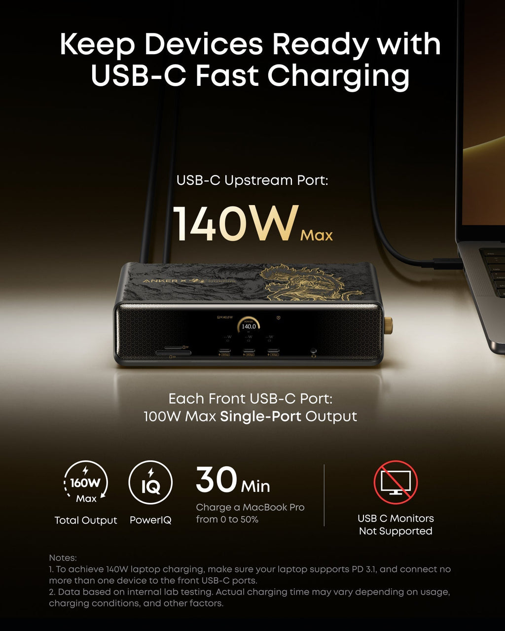 Prime DL7400 Docking Station (14-in-1, Triple Display, DisplayLink) Q0