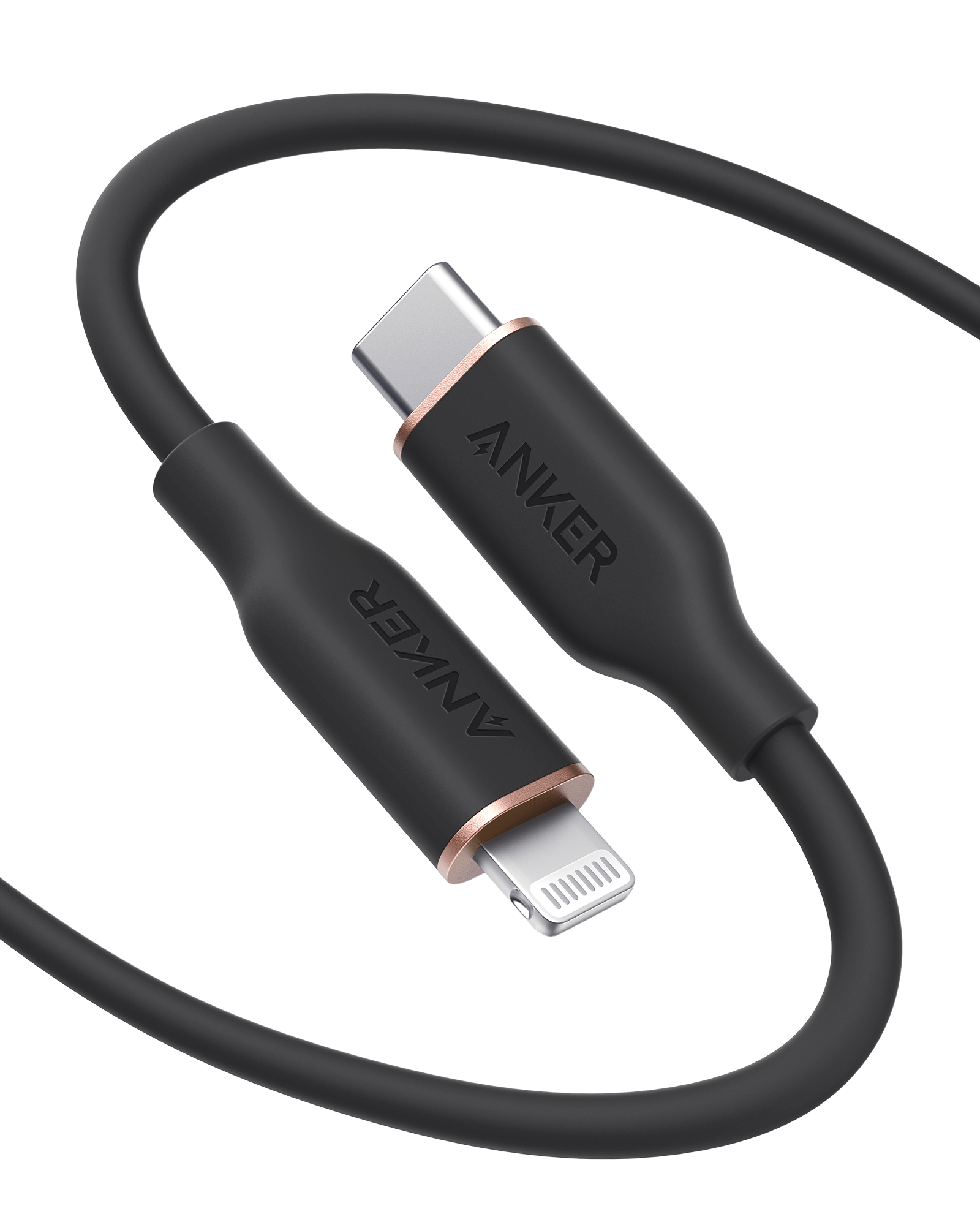 Refurbished 641 USB-C to Lightning Cable (Flow, Silicone) S4
