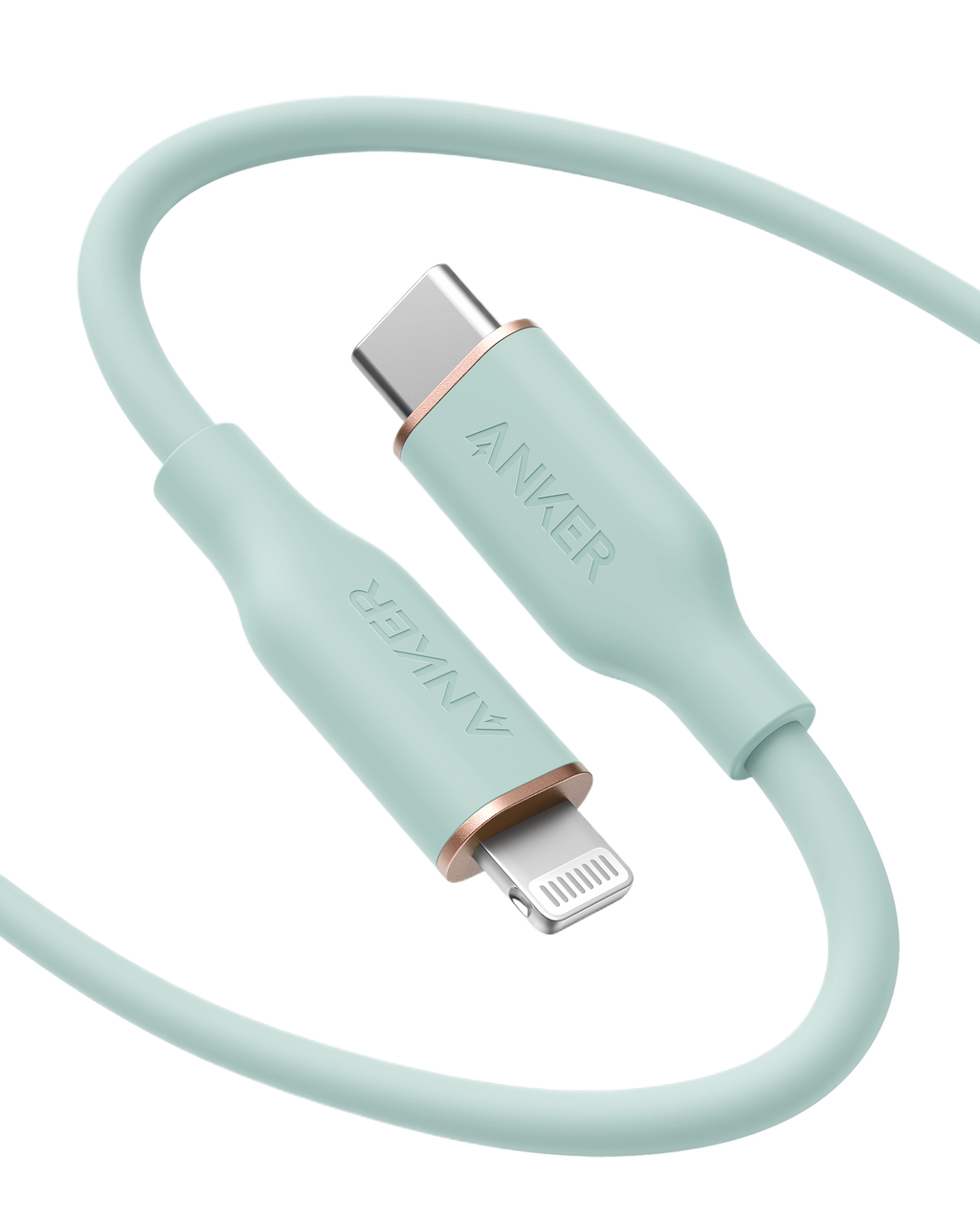 641 USB-C to Lightning Cable (Flow, 3 ft Silicone) Q6