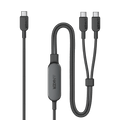 140W 2-in-1 USB-C to USB-C Cable C7