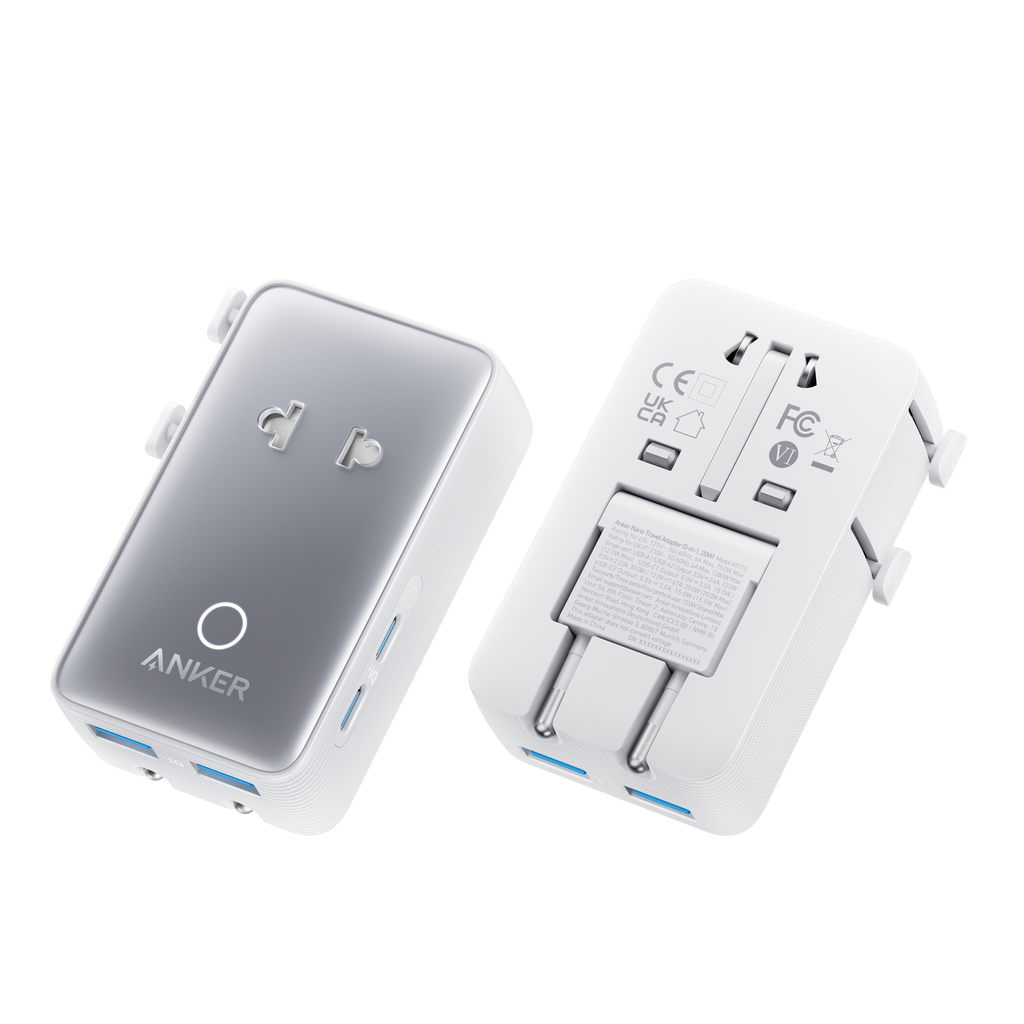 Nano Travel Adapter (5-in-1, 20W, 1-Pack) W3