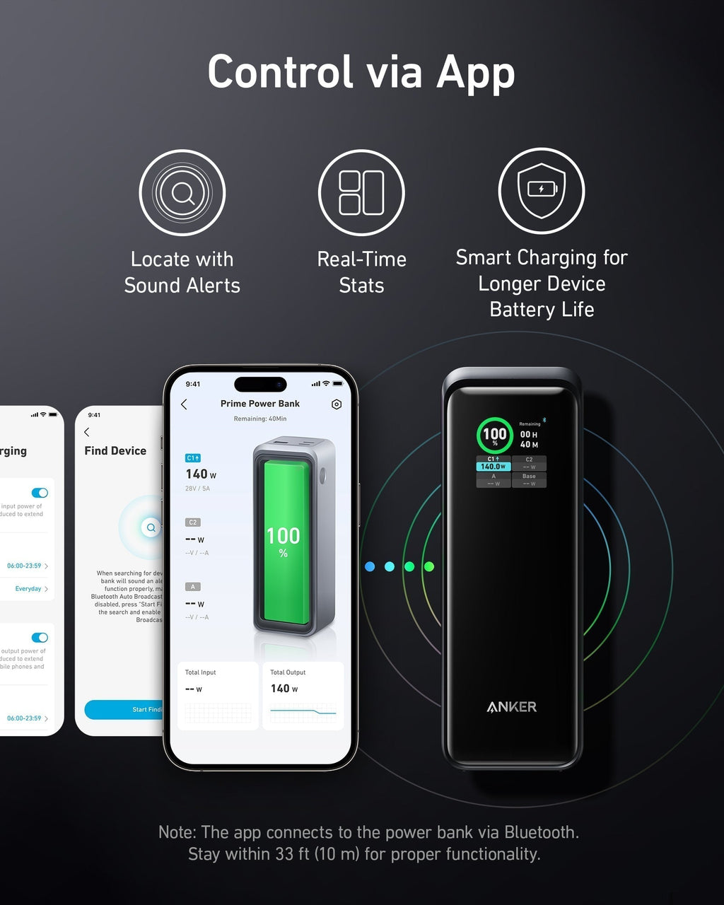 Prime 27,650mAh Power Bank (250W) and 100W Charging Base S7