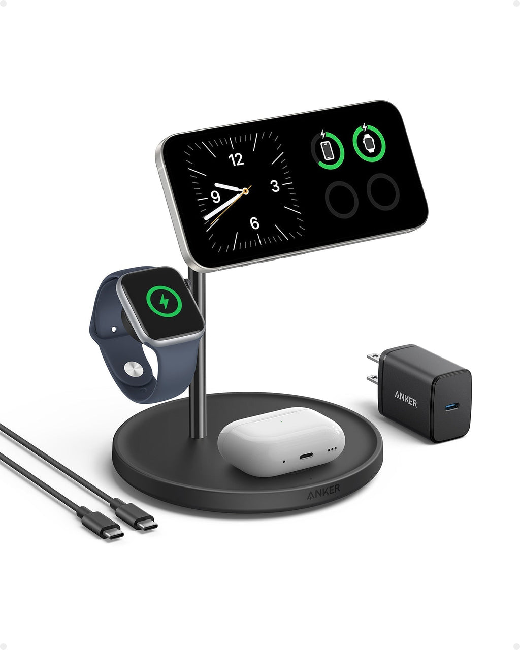 Refurbished MagGo Wireless Charging Station (3-in-1 Stand) B1