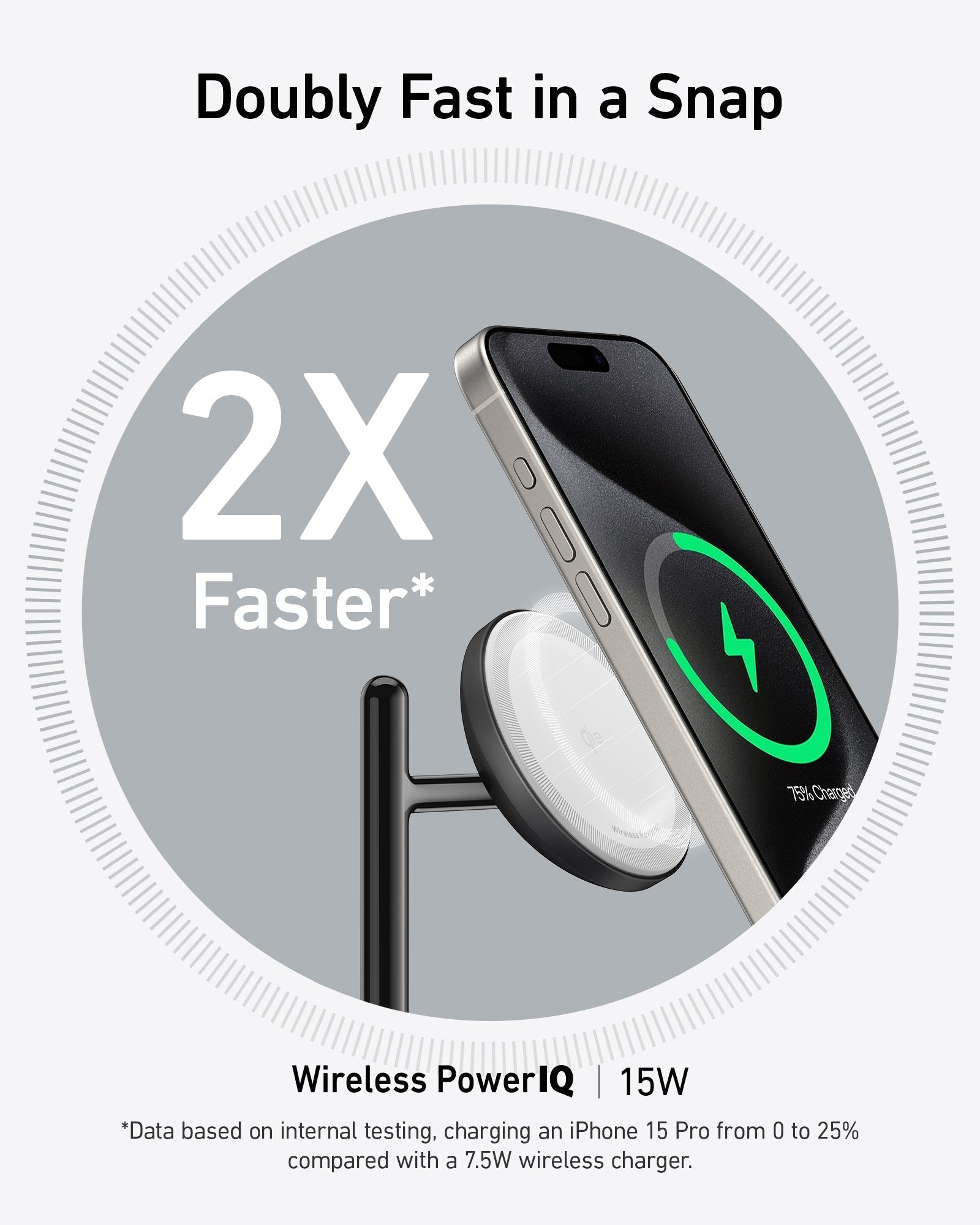 Refurbished MagGo Wireless Charging Station (3-in-1 Stand) B1
