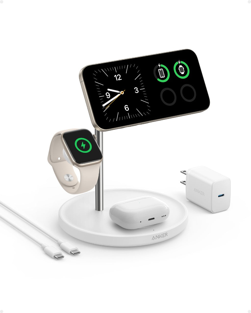Refurbished MagGo Wireless Charging Station (3-in-1 Stand) B1