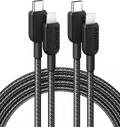 310 USB-C to Lightning Cable (6 ft, 2-Pack) Q3
