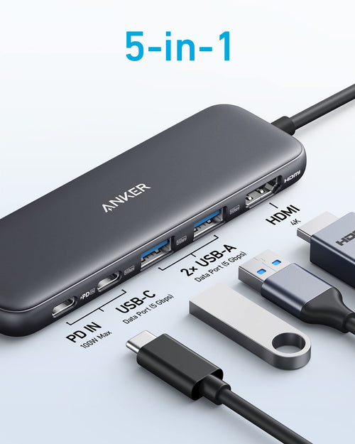 332 USB-C Hub (5-in-1) J8