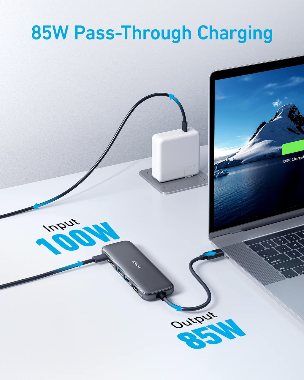 332 USB-C Hub (5-in-1) J8