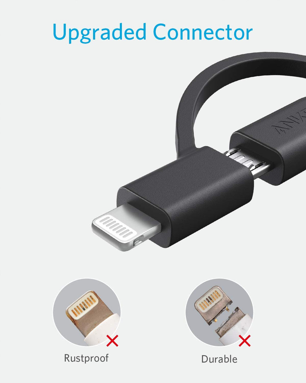 321 USB-A to Lightning Cable (3 ft 3-in-1) K4
