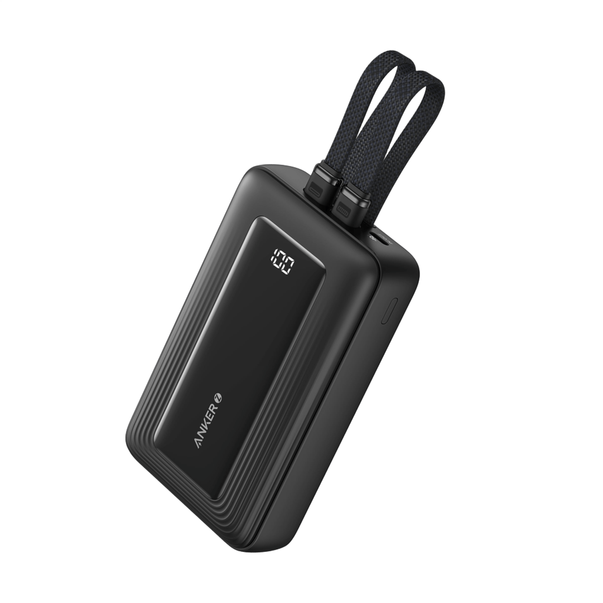 Zolo Power Bank (20K, Built-In USB-C and Lightning Cable) L5