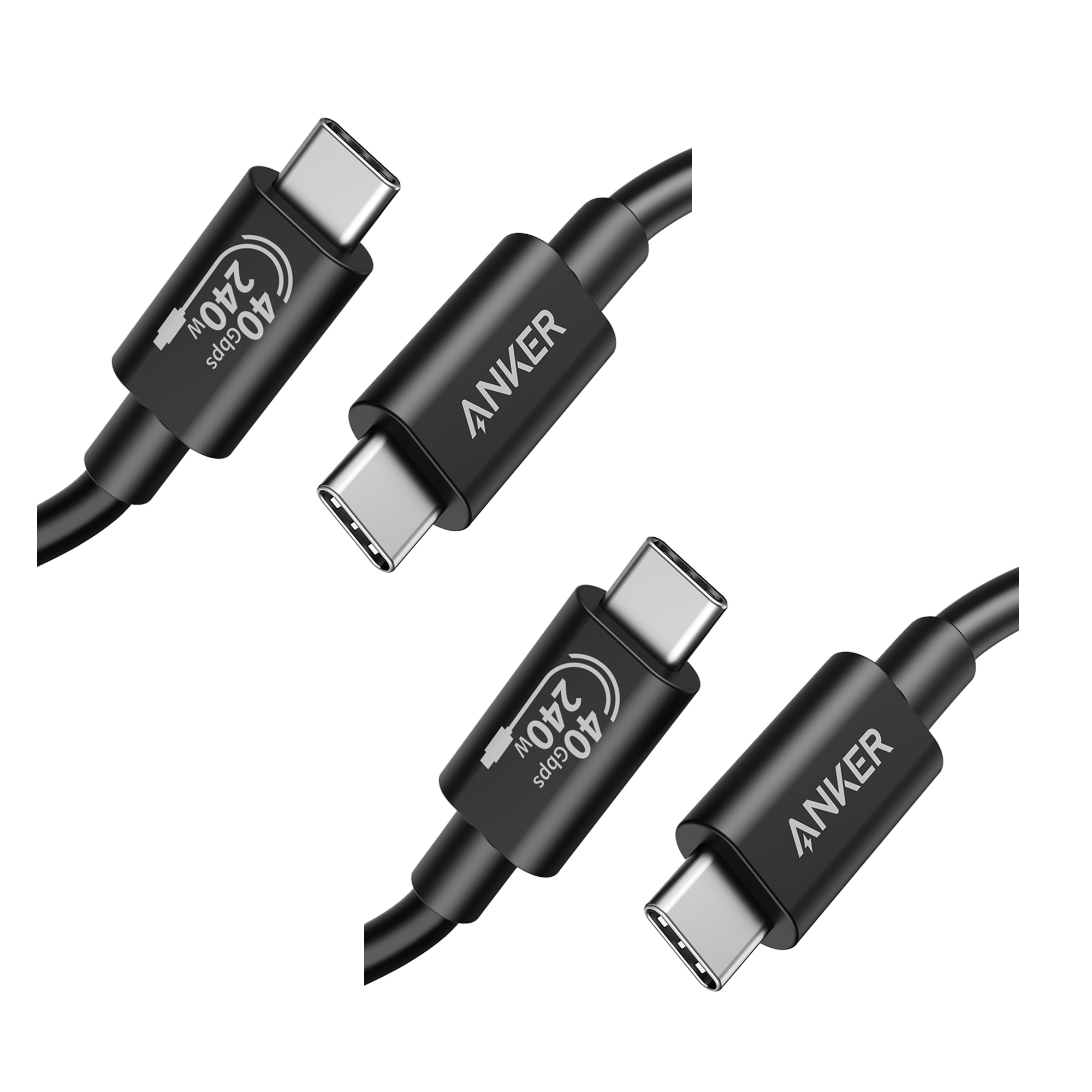 515 USB-C to USB-C Cable (Thunderbolt 4 Compatible)（2 packs） S7