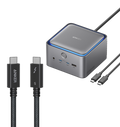 Prime TB5 Docking Station (14-in-1, 8K, Thunderbolt 5) and Thunderbolt 5 Cable (3.3 ft, 80Gbps, 240W) N9