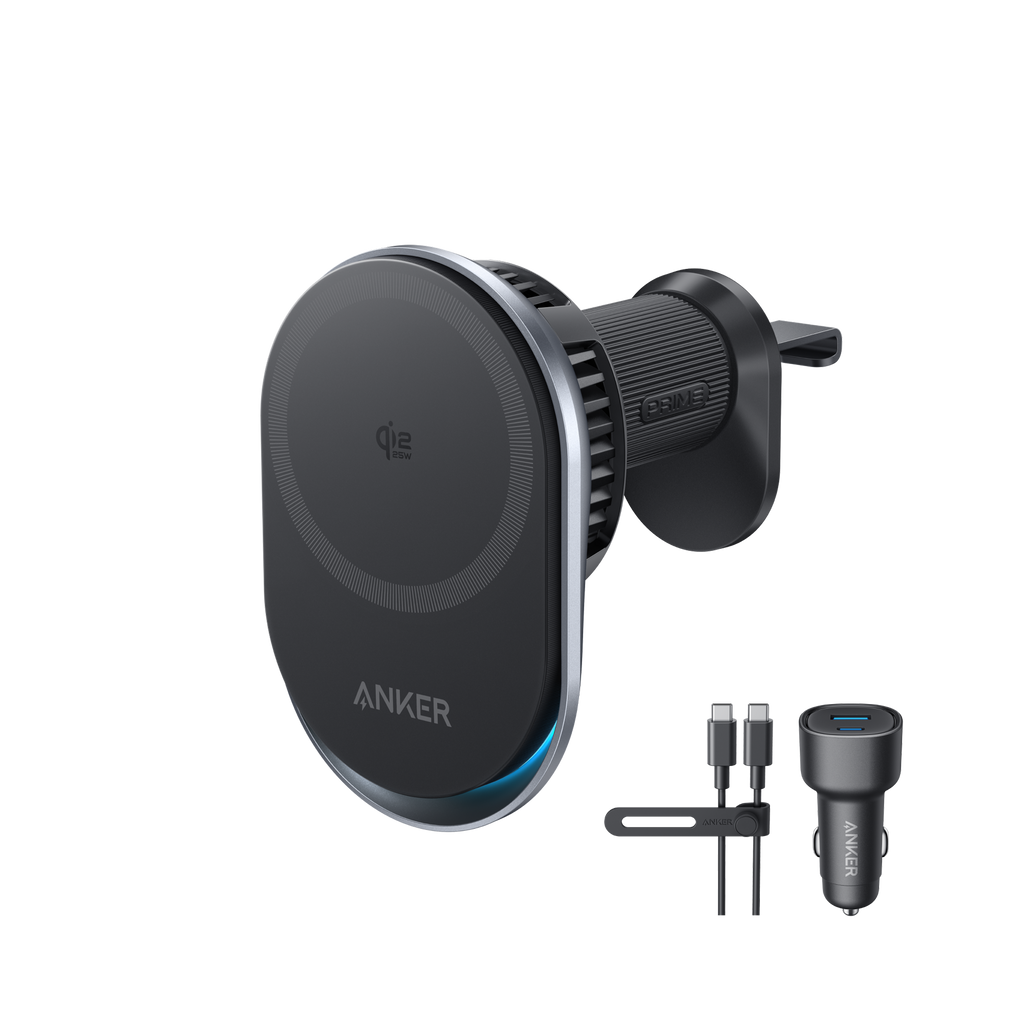 Prime Wireless Car Charger (MagGo, AirCool, Pad) J1