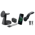 MagGo Wireless Charging Station and Nano Wireless Car Charger D2