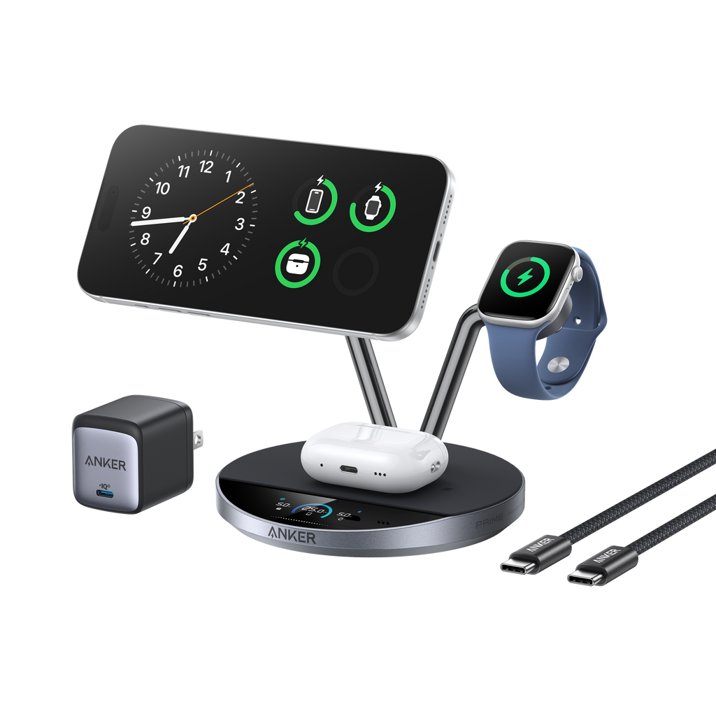 Prime Wireless Charging Station (3-in-1, MagGo, AirCool, Dock Stand) I2