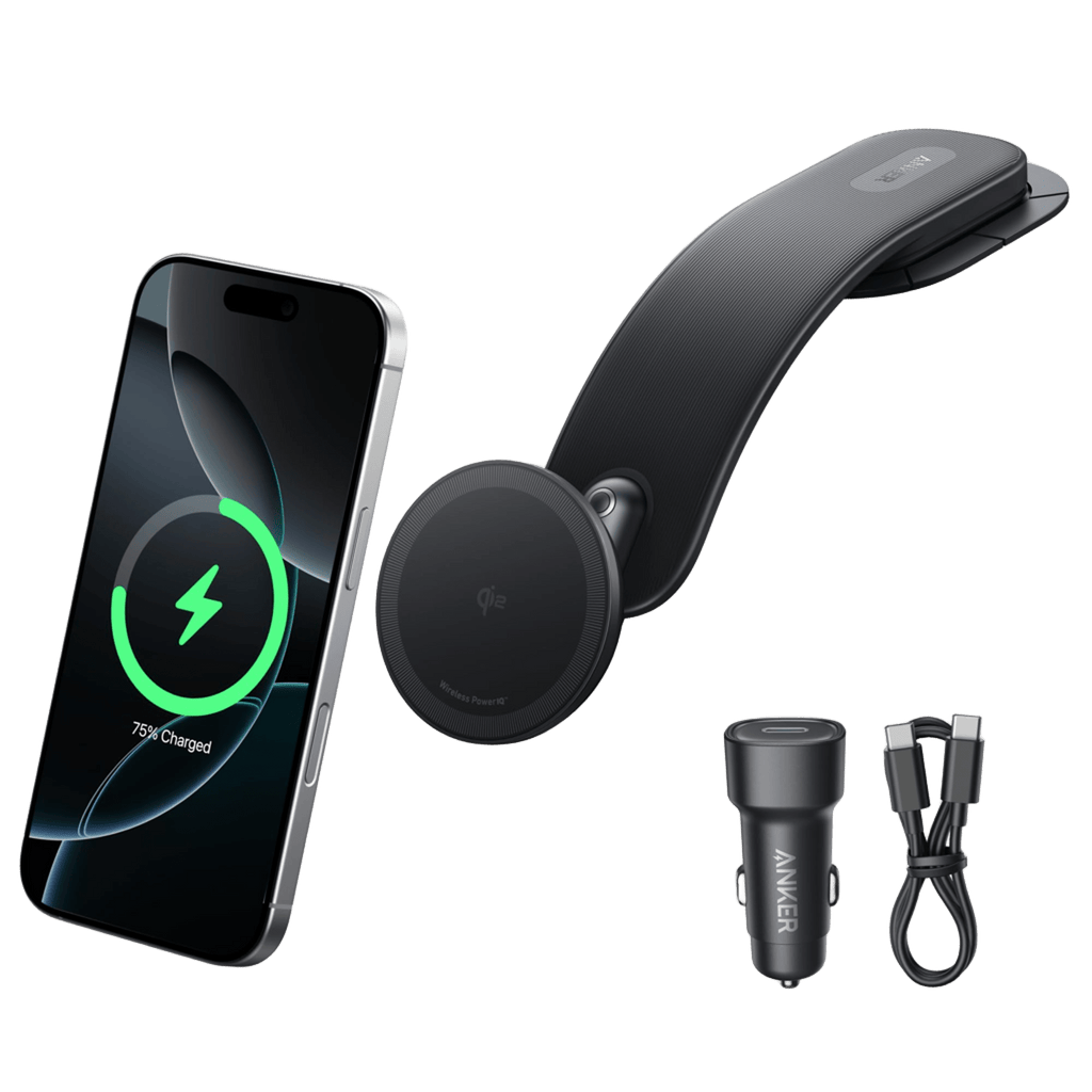MagGo Wireless Charging Station and Nano Wireless Car Charger D2