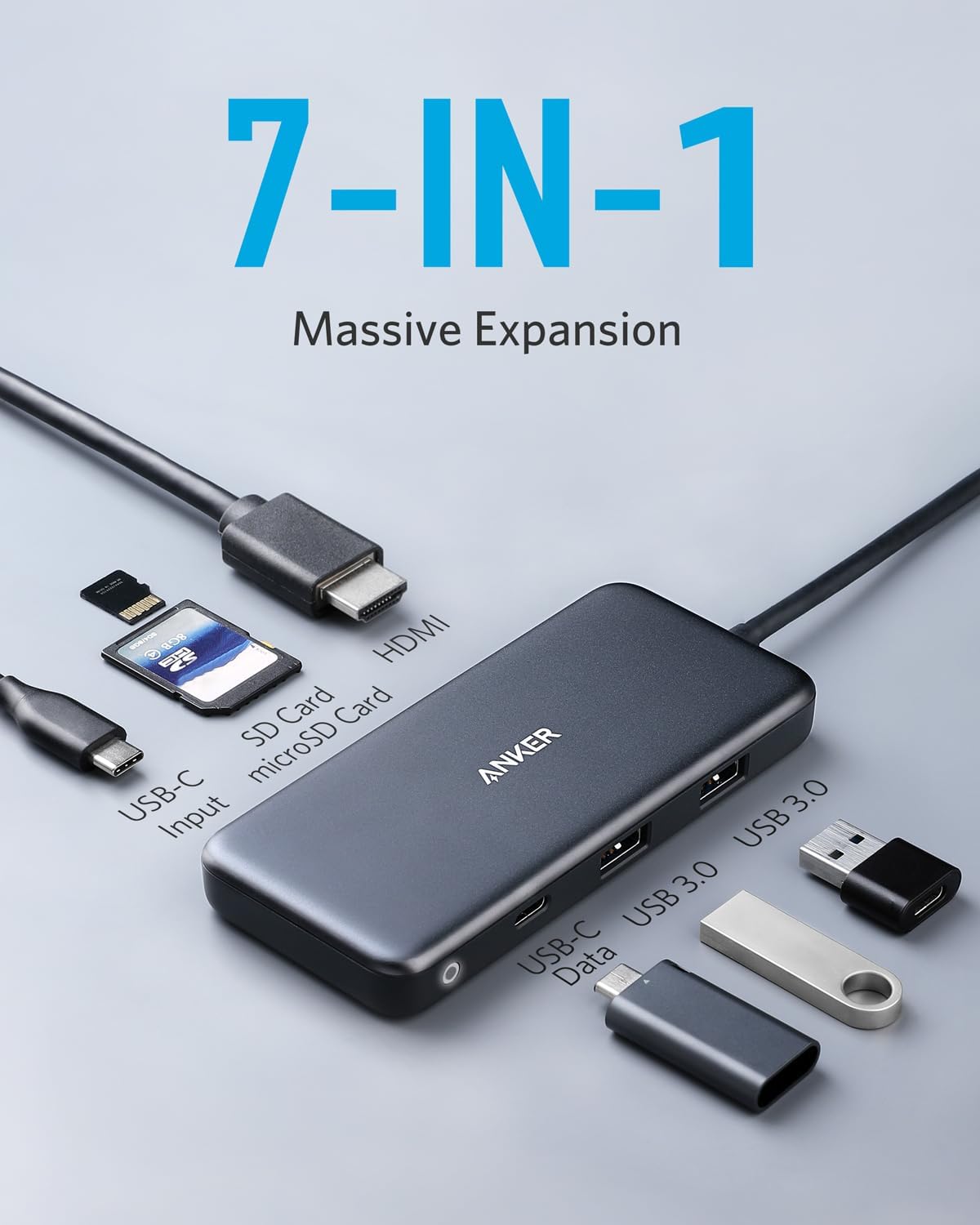 341 USB-C Hub (7-in-1) K4