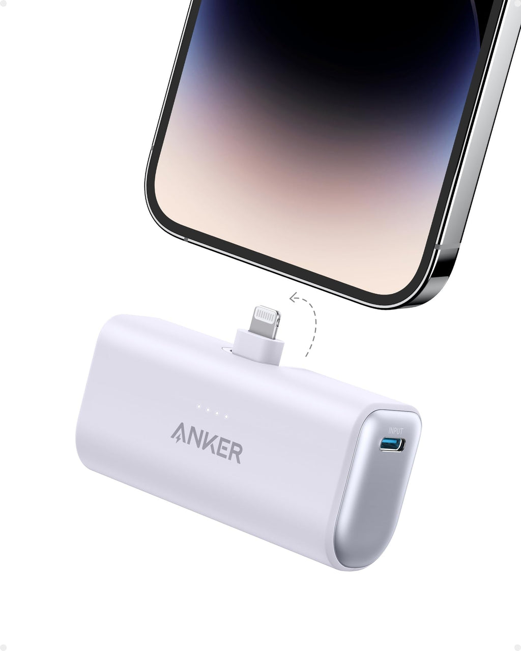 Nano Power Bank (12W, Built-In Lightning Connector)-boa P9
