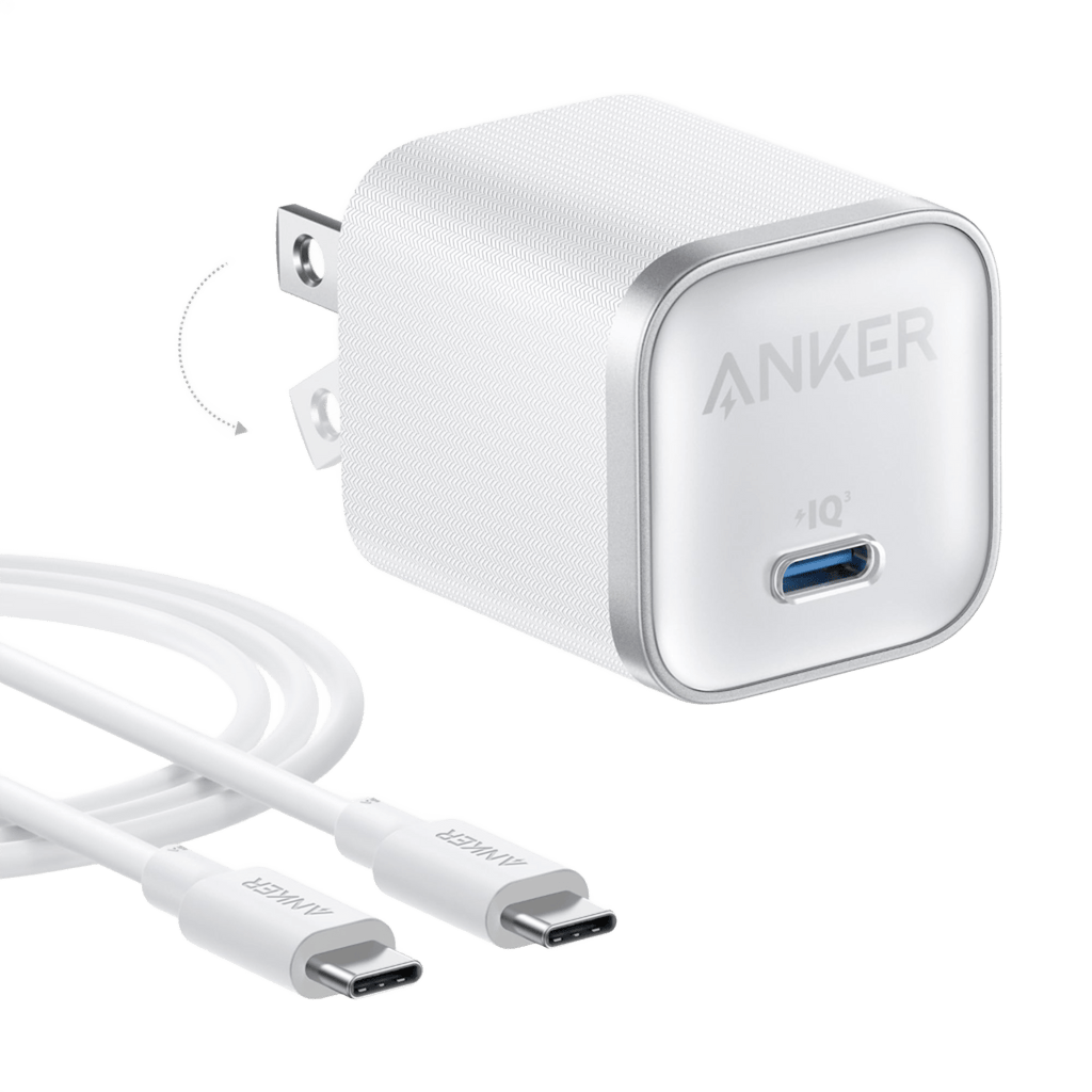 Nano Charger (45W) with USB-C to USB-C Cable A4