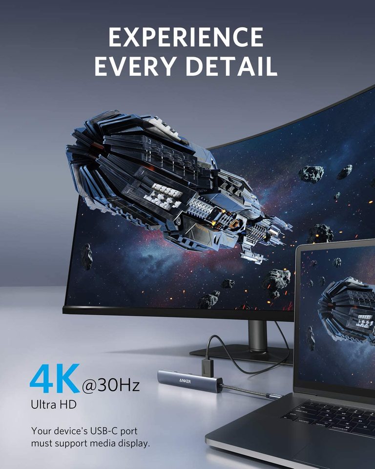 543 USB-C Hub (6-in-1, Slim) C3