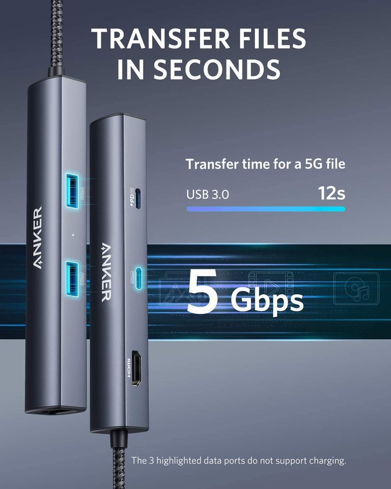 543 USB-C Hub (6-in-1, Slim) C3