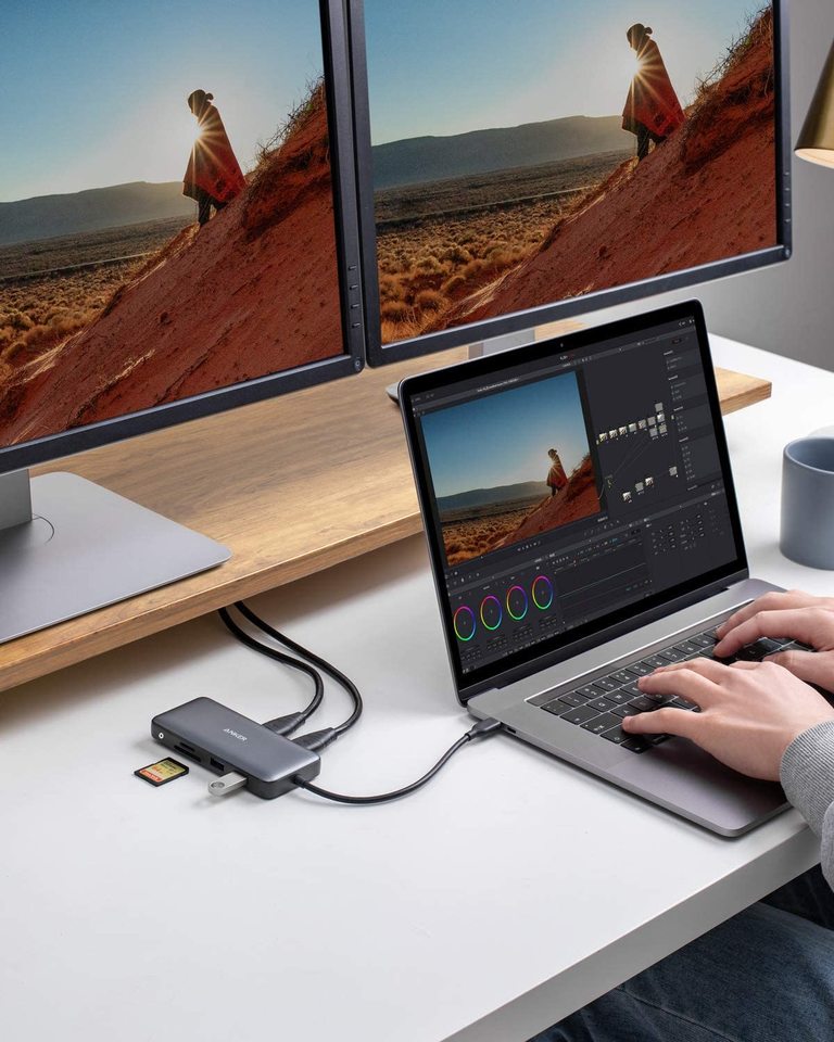 Refurbished 553 USB-C Hub (8-in-1) H8