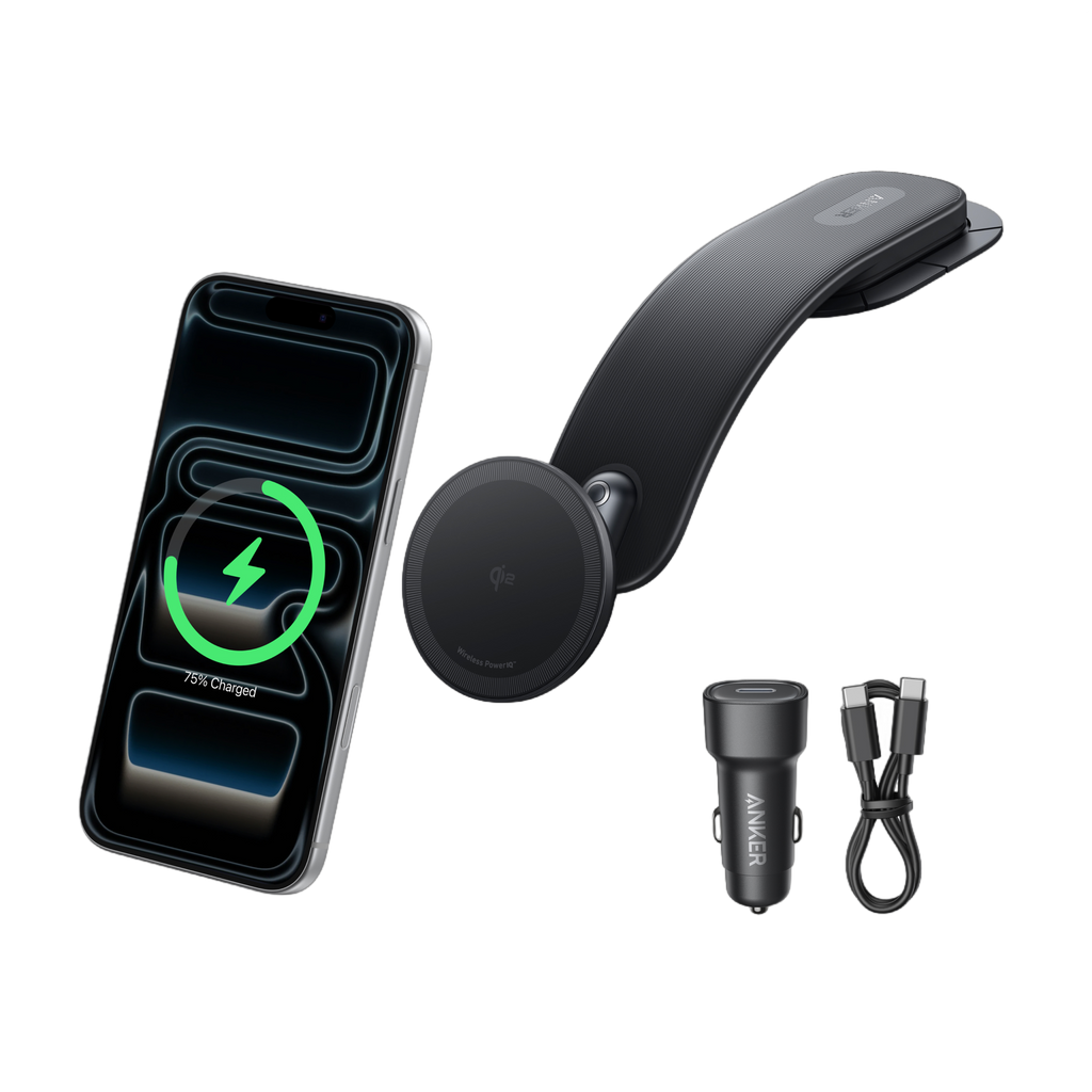 Nano Wireless Car Charger (Magnetic, Detachable Pad) X9